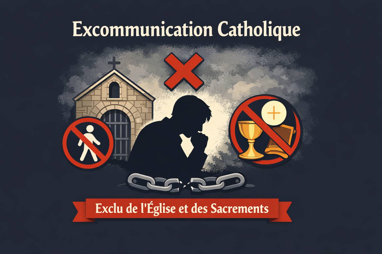 Qu’est-ce que l’excommunication ?  La peine la plus grave du droit de l’Église expliquée simplement